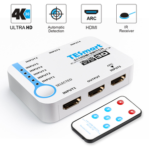 TESmart 4k视频5端口5进1出Hdmi切换器分离器5 Hdmi开关 - Product Image 2