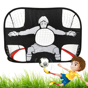 2 in 1 Indoor Outdoor Pop Up Kinder verbessern das <span class=keywords><strong>Passing</strong></span> Target Backyard Sports Soccer Goal <span class=keywords><strong>Net</strong></span>