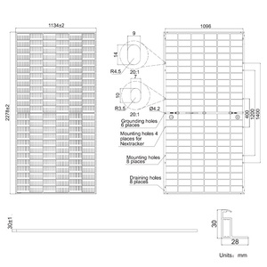 Bảng điều khiển năng lượng mặt trời 555W 500W 525W 530W 540W 550W nhà sử dụng năng lượng mặt trời giá Topcon n-loại Mono tấm năng lượng mặt trời Mono N loại solares paneles - Product Image 3