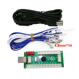 <strong>USB</strong> Zero Delay Joystick <strong>Controller</strong> Mini Stick Console Encoder for PC Mame Game Coin Pusher Botones Led <strong>Arcade</strong> Control Panel