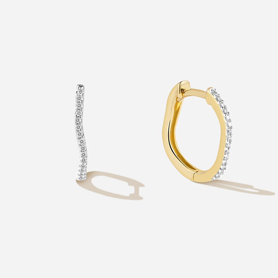 Oro 18 carati + oro bianco piccolo