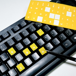 ラップトップデスクトップコンピュータキーボードオーバーレイカスタマイズ多言語ラップトップキーボード文字ステッカーラベル-アラビア語と韓国語 - Product Image 4