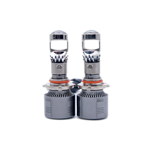 หลอดไฟหน้า LED HB3 9005 6000K หลอดไฟ LED แคนบัส LED สีขาว9005เลนส์โปรเจคเตอร์ LED สำหรับ A80 - Product Image 2