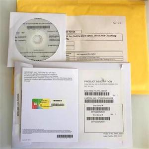 2019 Server SQL Standard Std Lifetime Online attivazione DVD pacchetto completo 5/15/30 CAL 16core 24core - Product Image 1