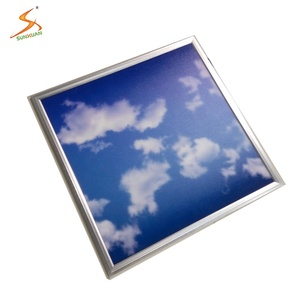 ราคาโรงงานสีฟ้าภาพ Led 600X600เพดานแผงไฟ36วัตต์ตารางนำแสงแผง - Product Image 1