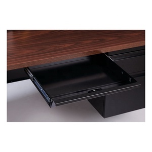 Mesa de escrita do escritório do professor do estudante da escola home e mesa do computador pessoal moderno pequeno do escritório Mesa do CEO com gavetas