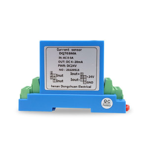 Sensor de corriente de efecto Hall con entrada de 0-5A 10A 20A Salida de protocolo de comunicación Modbus RS485