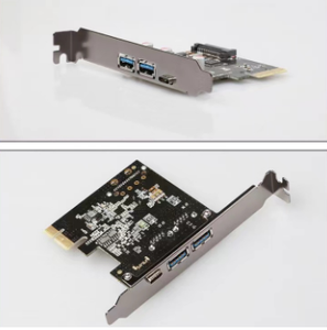 USB 3.1 C型Pcie扩展卡Pci-E至1 C型和2 A型3.0 USB适配器 - Product Image 6