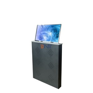 BNT Tabletop <strong>Computer</strong> Monitor Motorized Lift With Full HD Screen 6mm Ultra Narrow Screen Frame for Paperless Conference <strong>System</strong> - Product Image 3