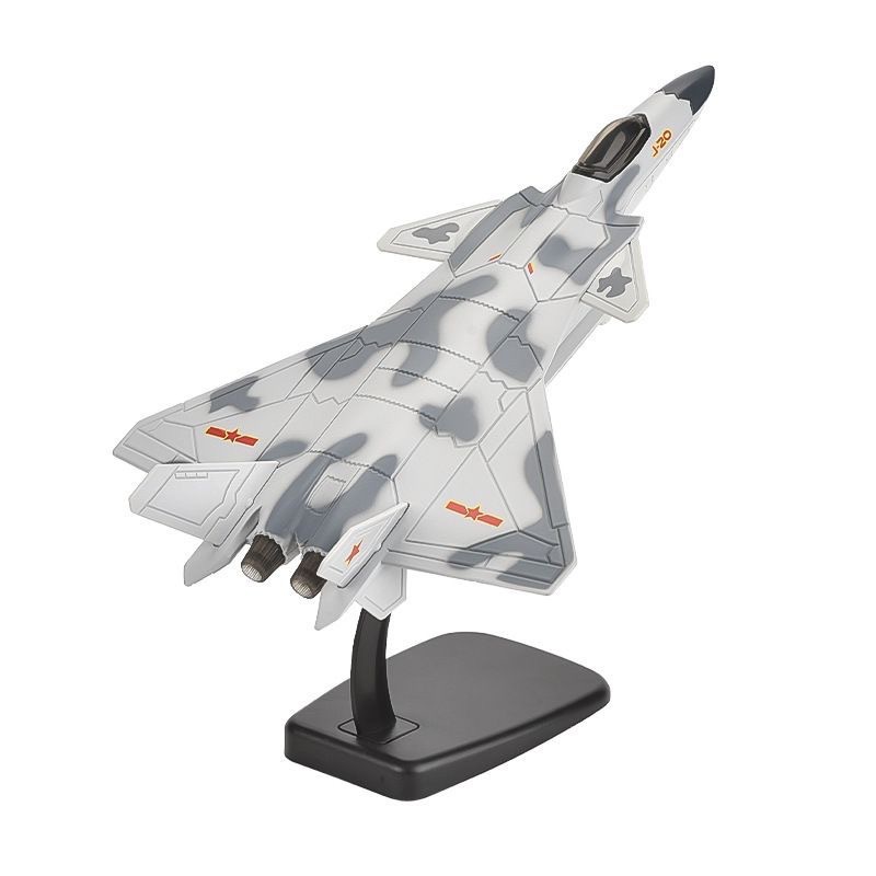 J-20 alloy fighter camouflage color - including bracket