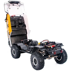 YIKONG YK4102 PRO 1:10 Rubicon 4WD RCクローラーラジオコントロールカーホビーモデル、メタルギアサーボと2.4GHz6CHリモコン付き