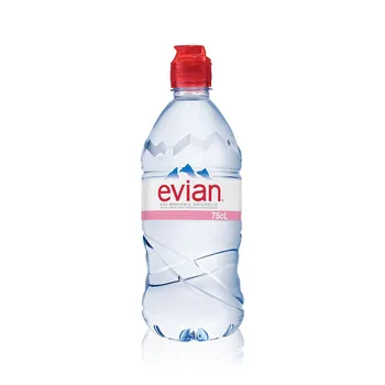 Источник/купить бутылки для воды Evian из натуральной пружины 750 мл для домашних животных