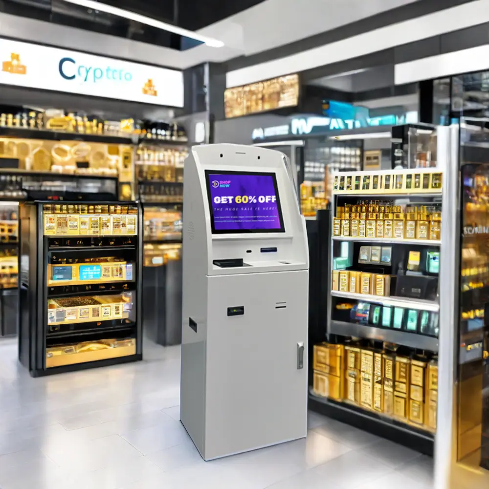 Tùy chỉnh ATM đồng xu POS Ngân hàng máy tiền mặt tiền gửi máy kiosk tự dịch vụ thanh toán kiosk