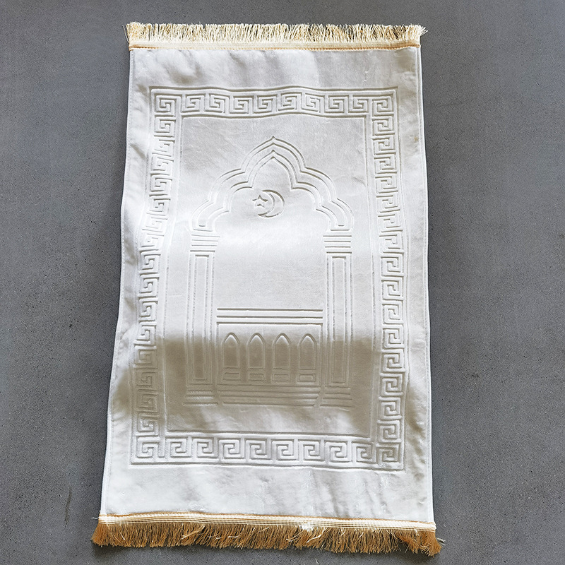 T-11 blanc cassé-70110cm-raschel 8cm-éponge standard-gaufré-sing