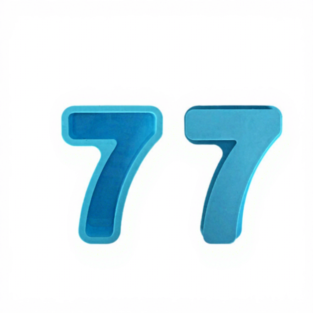 7 azul