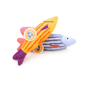 Plush Print Squeaky Custom New Style Catnip <strong>Nip</strong> Chew Cat Fish Toy Interactive Cat Toy - Product Image 3