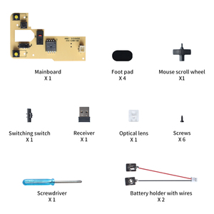 Für Bambu Lab 3D-Druck Drahtlose Maus DIY Kreatives Modell 3D-Druckerteile Computer teile - Product Image 3