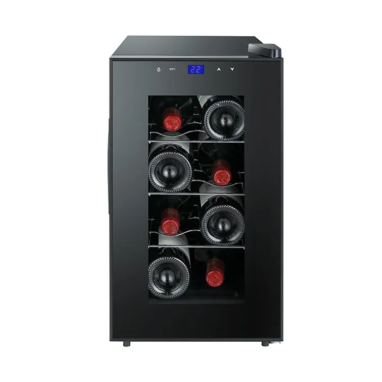 Cheap 8 bottles peltier electric thermoelectric wine cooler fridge cabinet