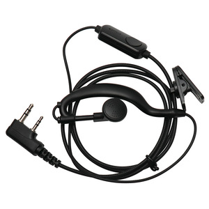 Nuevo árbitro intercomunicador auricular PTT gancho para la oreja auricular monoaural para FBIM/V6C PRO/V4C <span class=keywords><strong>PLUS</strong></span>/V6C/V4C con botón - Product Image 6