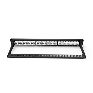 Pmfhn系列根据机架式FTP定制19 "1U Cat6A Cat6 Cat5E 24端口UTP接线板铜光纤设备 - Product Image 5