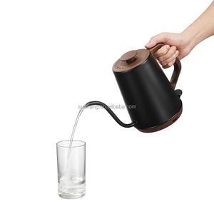 Durevole di alta qualità di controllo della temperatura bollitore elettrico a collo di cigno da 1 litro luce Led bollitore a collo di cigno con Timer - Product Image 2