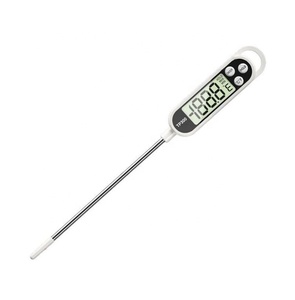Termómetro digital TP300 con sonda de acero inoxidable Controlador de temperatura Grabador Agua Aceite Batería OEM Personalizable