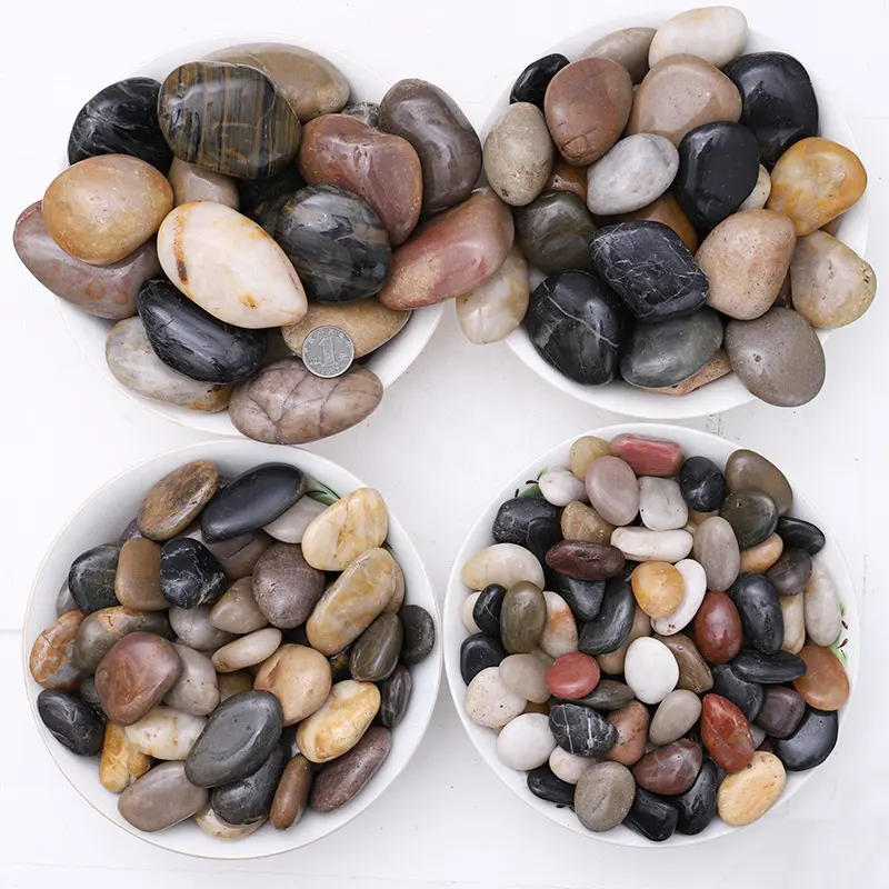 Hot sale! Natural pebble stones made in China factory price for gardens pavements civil parks and landscape uses hig quality
