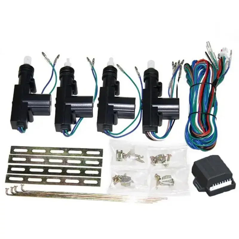 Car alarm central locking system electric center lock 4 doors central lock locking system with remote controller