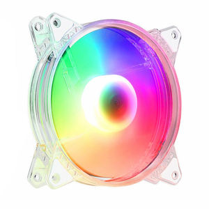 Ventilador de refrigeración para caja de PC, espejo de cobre, función ARGB de 3 pines, 4 pines, 6 pines, luz Rgb, ventilador de caja de ordenador