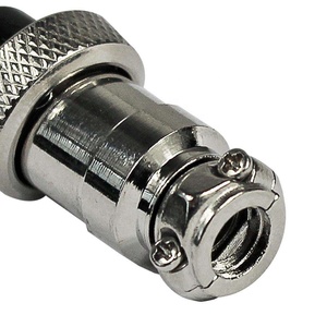 Gx12 Hàng Không Kim Loại Thông Tư Cáp Chống Thấm Nước Kết Nối 12Mm Cooper Hợp Kim 4Pin 5Pin Nam Nữ Công Nghiệp Cắm Ổ Cắm - Product Image 3