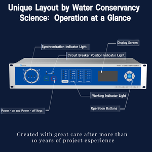 . Smart Hydro electric Generator Control System-Kunden spezifische Lösungen für kleine Kraftwerke