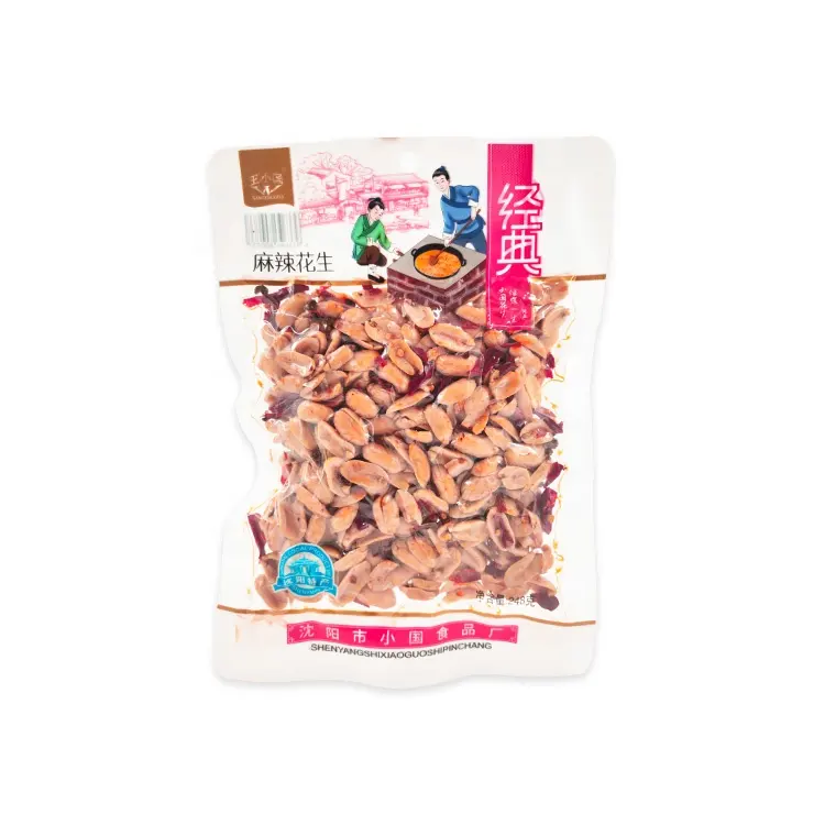 248g Delizioso Kernel di Arachidi Speziato Secco Arrosto di Arachidi Salato Piccante Noci Cotto Arachidi Snack