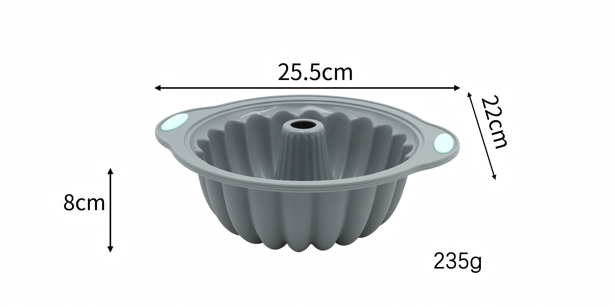 7 tazas, molde para pastel en forma de flor pequeña