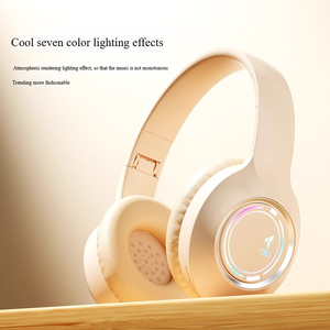 新しいM3ワイヤレスBluetoothヘッドセットヘッドセットRGBライトエフェクトプラグカード折りたたみ式 - Product Image 2