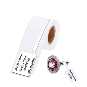 Detonger תכשיטי מחיר תג הדפסת מדבקת תווית ברקוד qr קוד DP23 סדרת תרמית מדפסת
