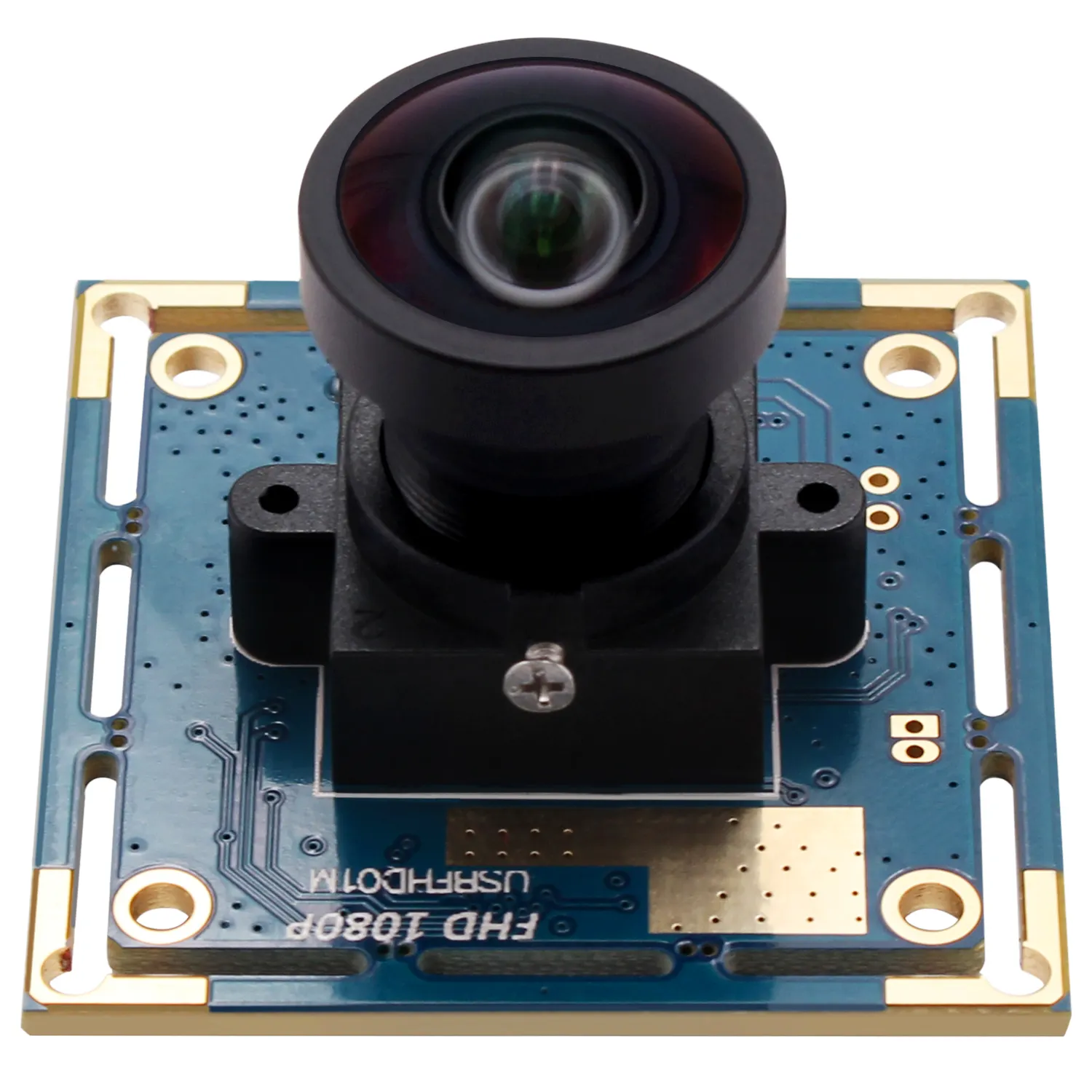 ELP-cámara usb de ángulo WiFi de baja distorsión, 2MP, 125 grados, 1080P, OV2710, para ELP-USBFHD01M-H120 de automatización industrial