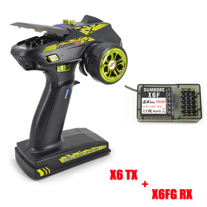 Trasmettitore DumboRC RC 2.4G 6CH con scheda di controllo integrata con ricevitore FG con giroscopio per 1: 16 1:18 1:24 1:32 1:36 Rc Car - Product Image 5
