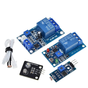 5V 12V Lichts teuerung schalter Foto widerstand Relais modul Erkennungs sensor 10A Helligkeit Automatisches Steuer modul