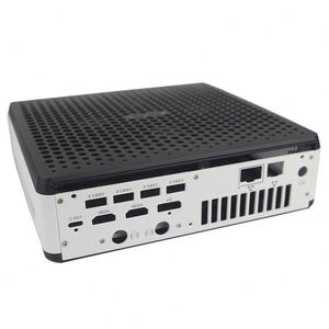 Componenti <span class=keywords><strong>computer</strong></span> rendering grafico Server di archiviazione da 19 pollici Amp Rack custodie in alluminio vetro contenitore per Laptop