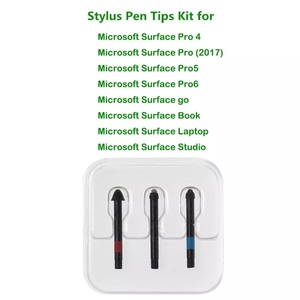 笔尖套件，带2H HB笔芯替换件，适用于微软<span class=keywords><strong>Surface</strong></span> <span class=keywords><strong>Pro4</strong></span>/5书籍笔芯笔芯笔尖触控笔笔尖