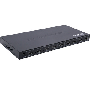 Divisor HDMI 4K 30Hz 1 entrada 8 salidas, 1x8 1 ORDENADOR 1 Monitor 8 + adaptador de corriente divisor HDMI