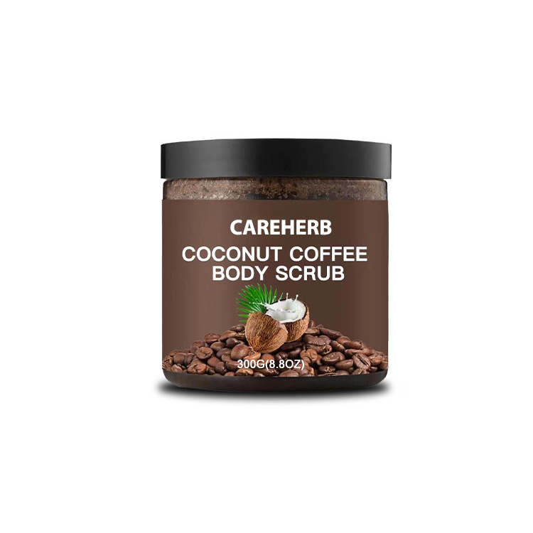 Exfoliante corporal de café y coco