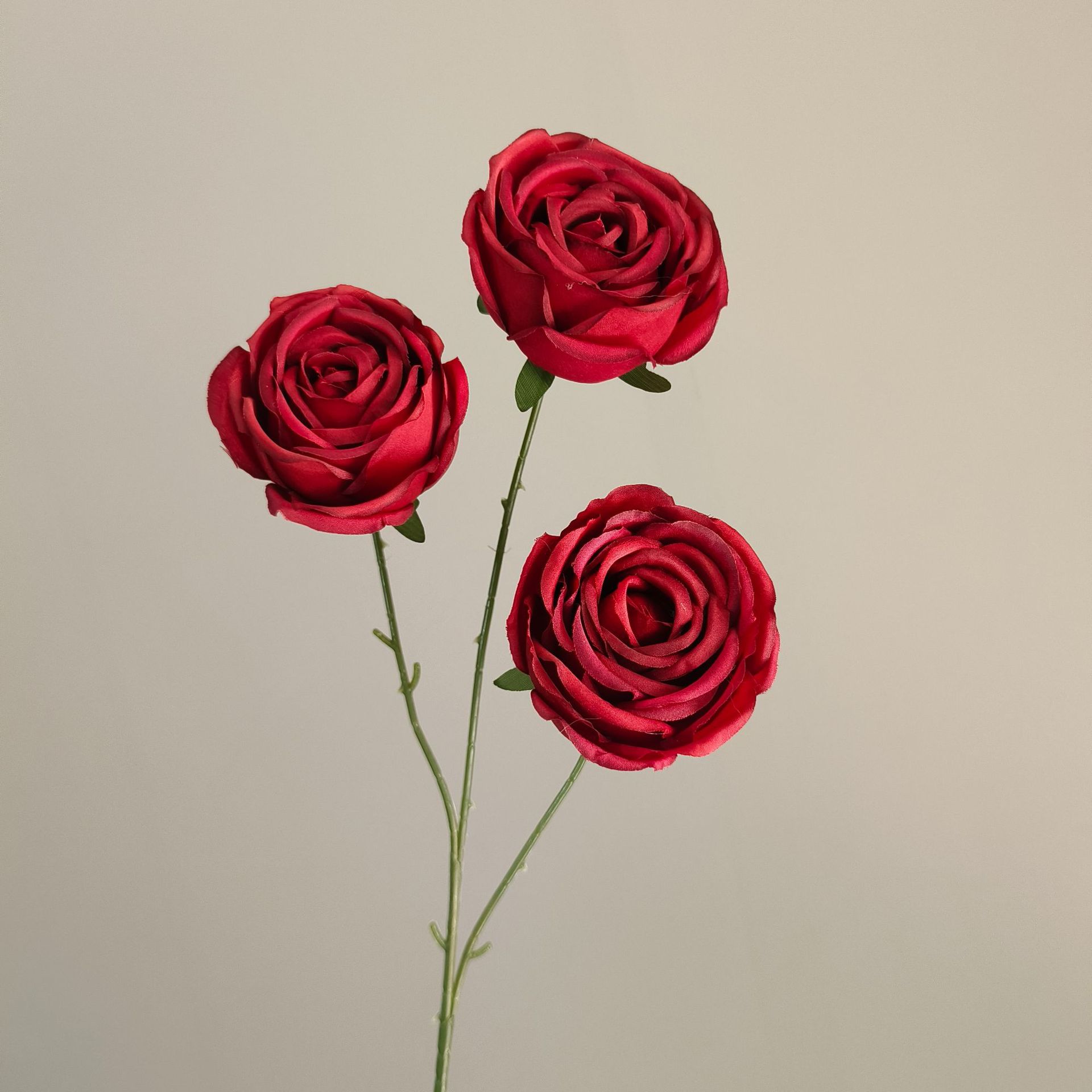 Concubine impériale rose-vin rouge -66cm