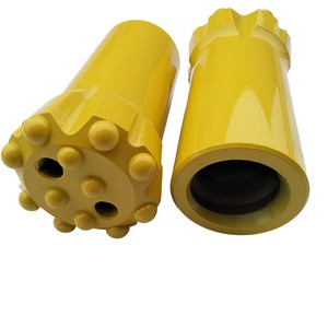 43毫米锥形凿岩钻头5 <span class=keywords><strong>6</strong></span> 8按钮7/11/12度稳定器高锰钢API认证用于钻井