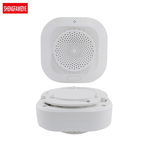 ABS Plastic Electronic Instrument <strong>Enclosure</strong> 100*100*51mm Air Quality Sensor Box with <strong>9V</strong> Battery IoT Connectivity High Quality - Product Image 1
