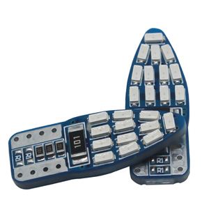 Perfect Error-Free Canbus <strong>T10</strong> <strong>LED</strong> W5W Lamp 24SMD 3014 194 <strong>168</strong> for Interior Dome Tail License Plate Reading New Condition - Product Image 3