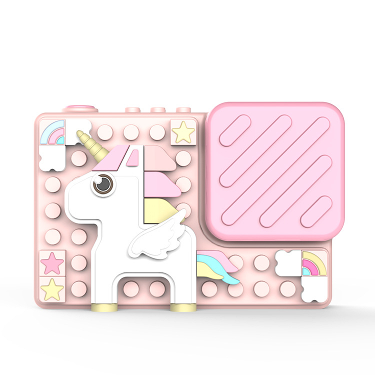 Licorne rose