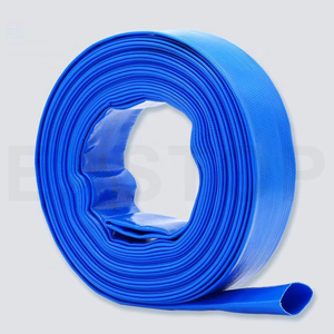 En kaliteli PVC mavi LAY düz deşarj su hortumu boru 1 2 3 4 5 6 8 10 12 14 16 inç havuz pompası için tarım tarım sulama - Product Image 1