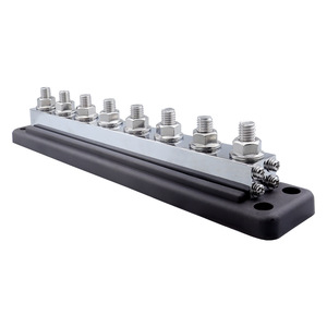 600A זרם גבוה מתכת נירוסטה בורג DC נחושת פס פסים 600Amp 4/8 חתיכים פסים M10 חתיך מסוף