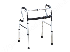 Walker Rollator con asiento para ancianos WALKER PLEGABLE para adultos Andador de aluminio de altura ajustable - Product Image 4